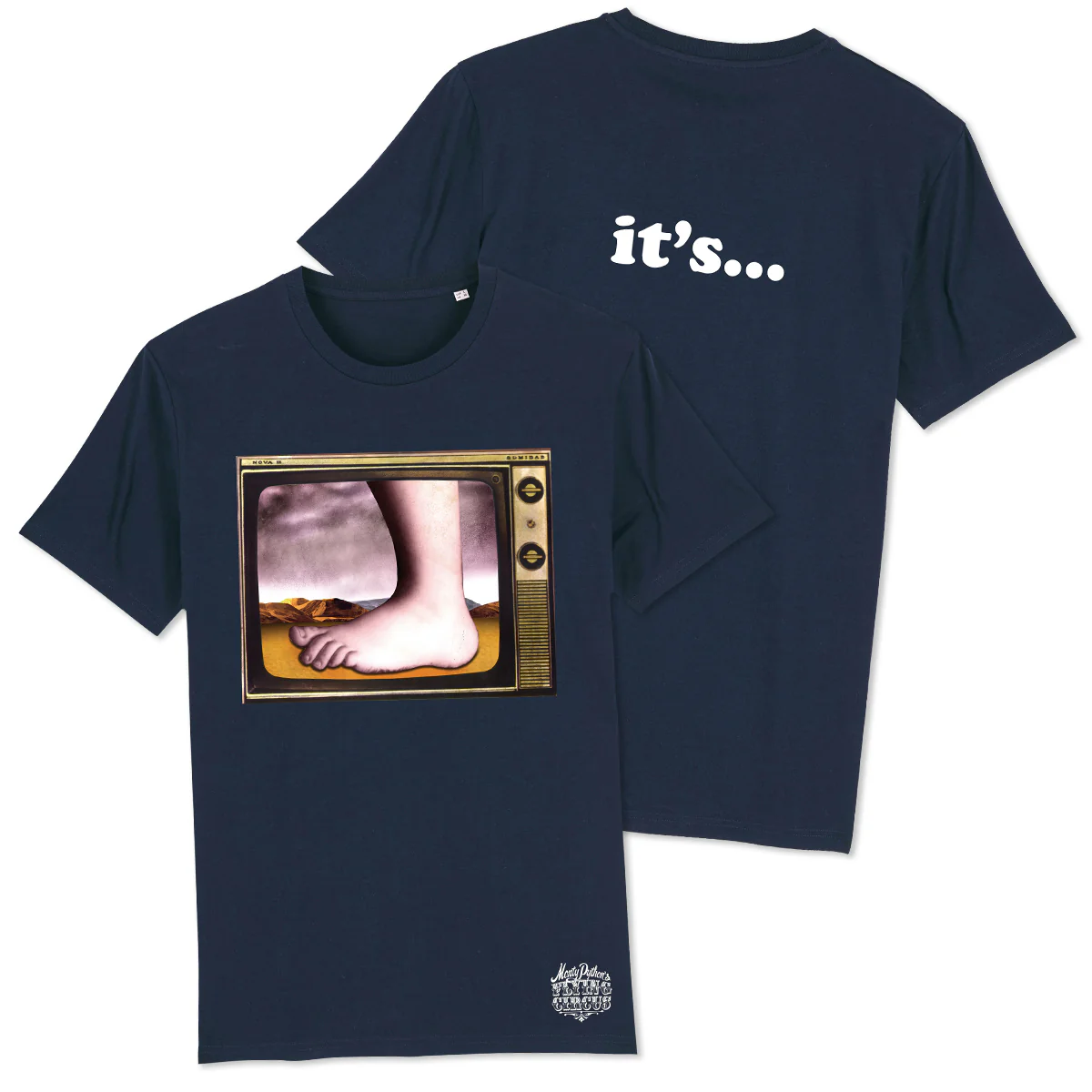 Monty Python Flying Circus TV Foot T-Shirt